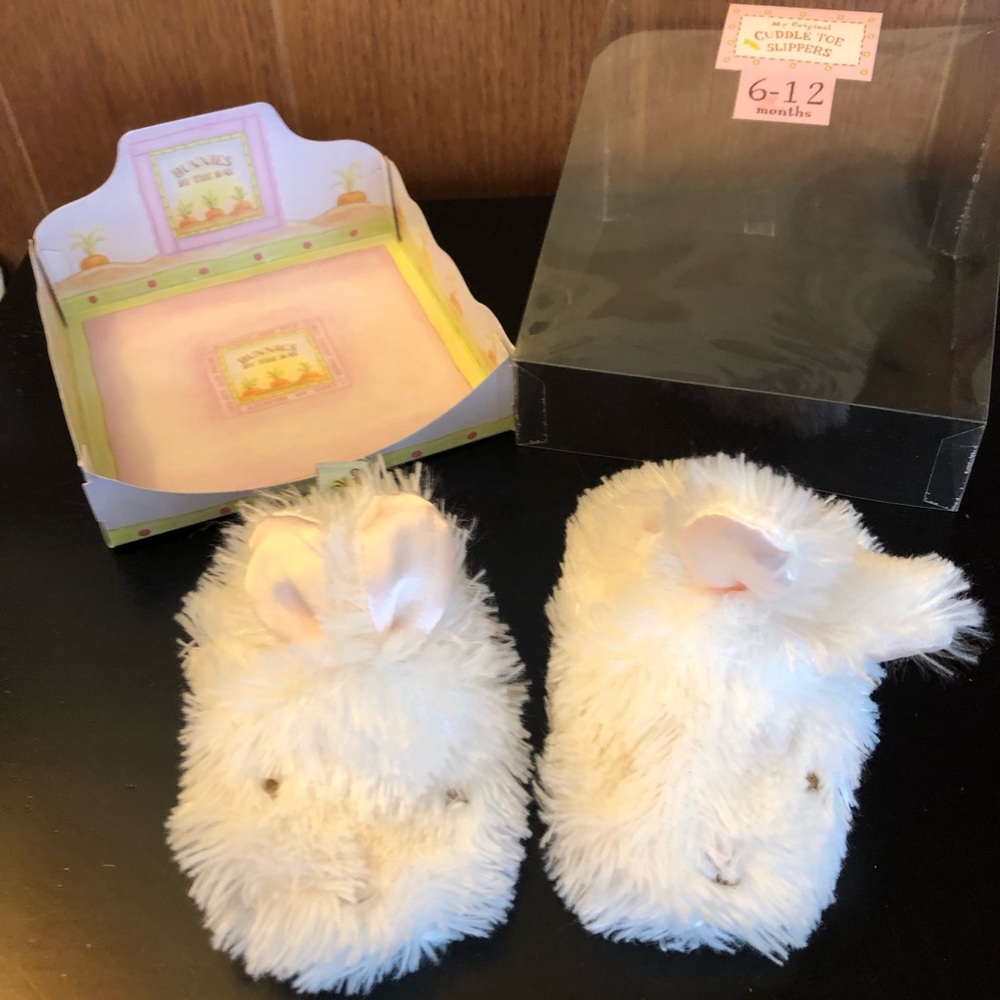 Easter Bunny Baby Slippers 🐰